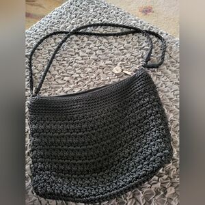 The Sac Black Crochet Bag